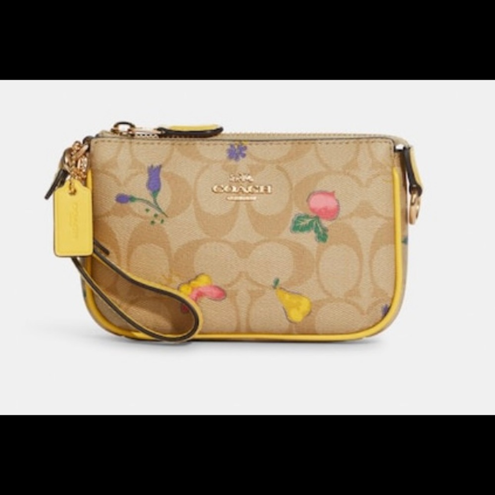 COPY - Coach Signature Canvas Springtime Veggie Print Handbag